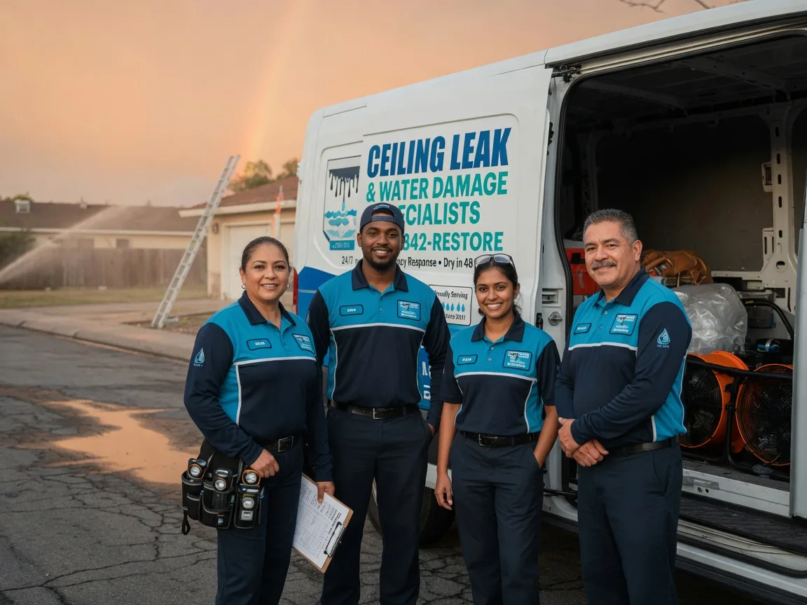 Ceiling Leak Cleanup company in Verona, PA
