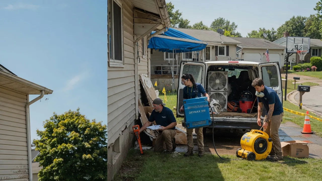 Ceiling Leak Cleanup in Verona, PA near me