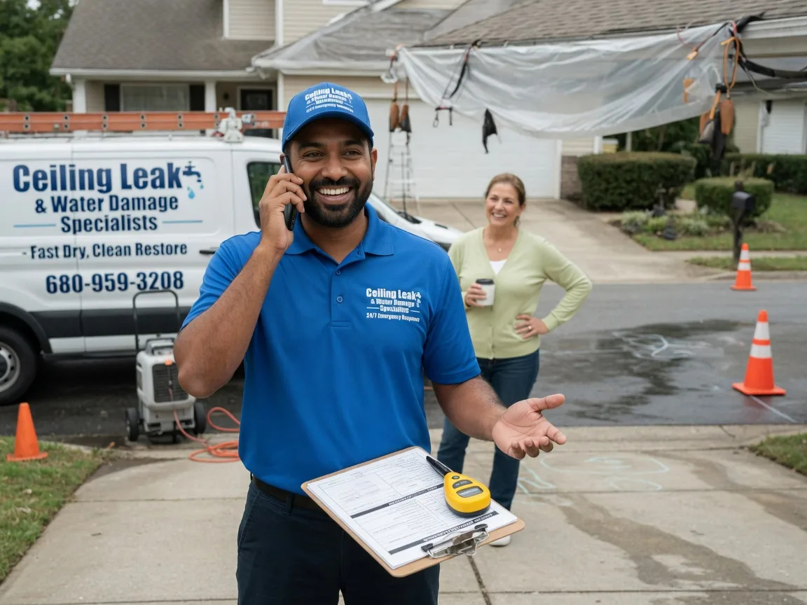Ceiling Leak Cleanup Verona, PA FAQs